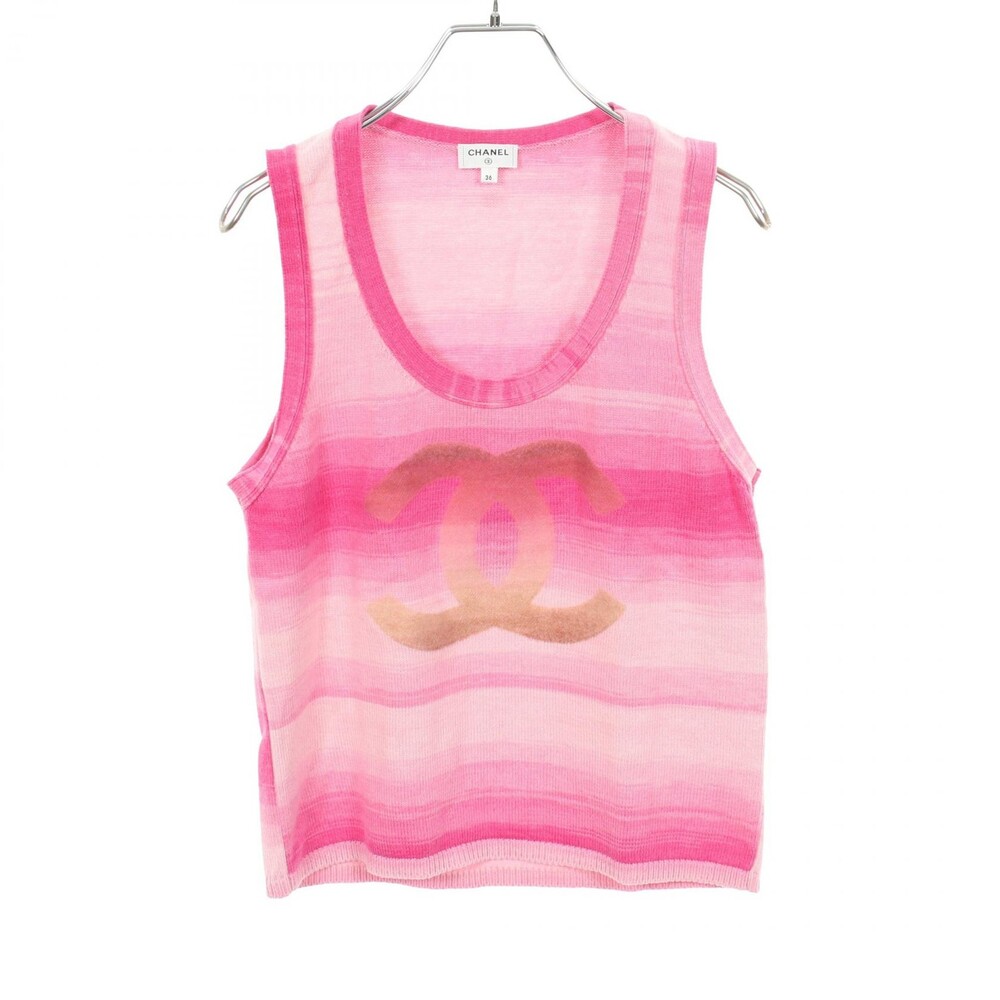Chanel Coco Mark Knit Tank Top #36 #339368C10B